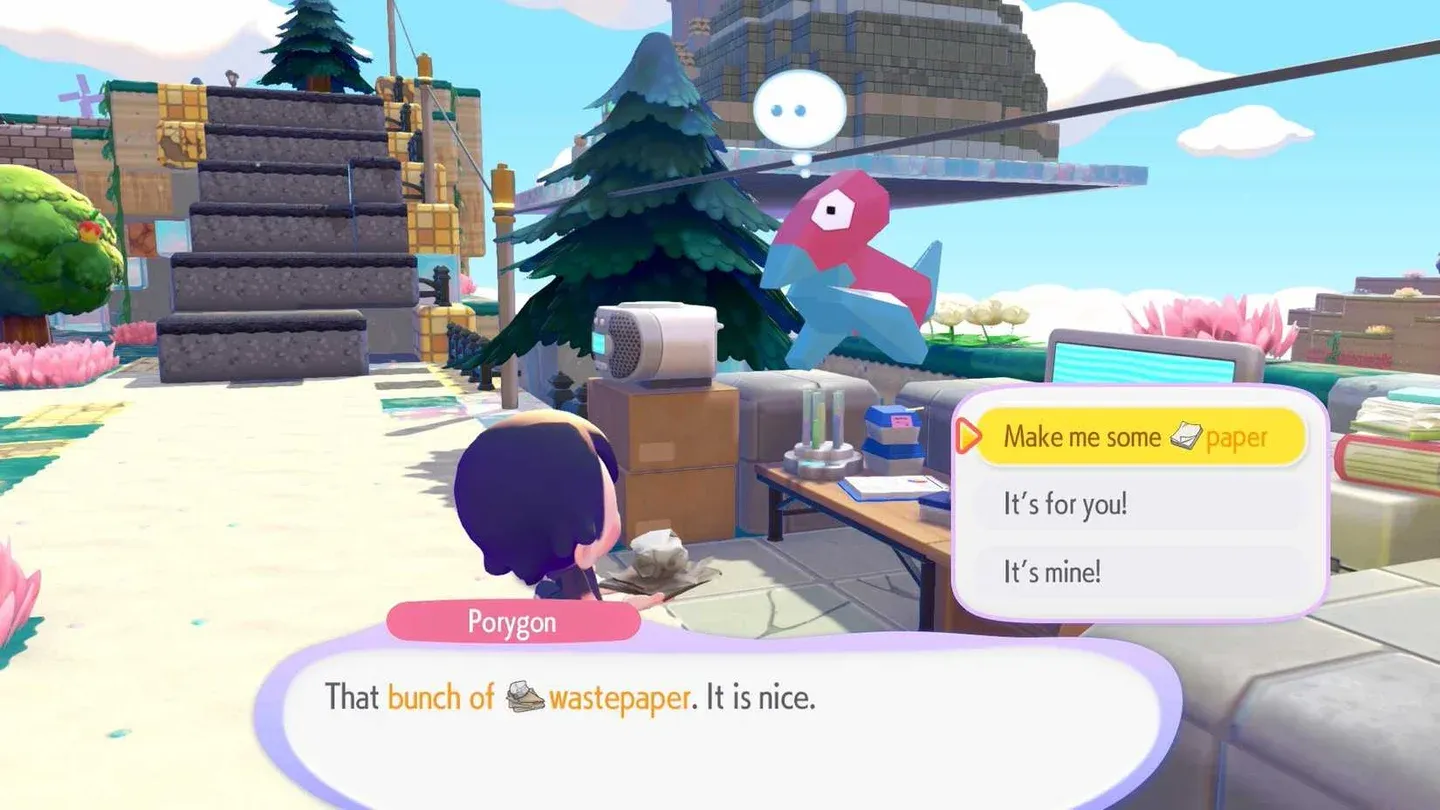 Paper crafts books and shelves