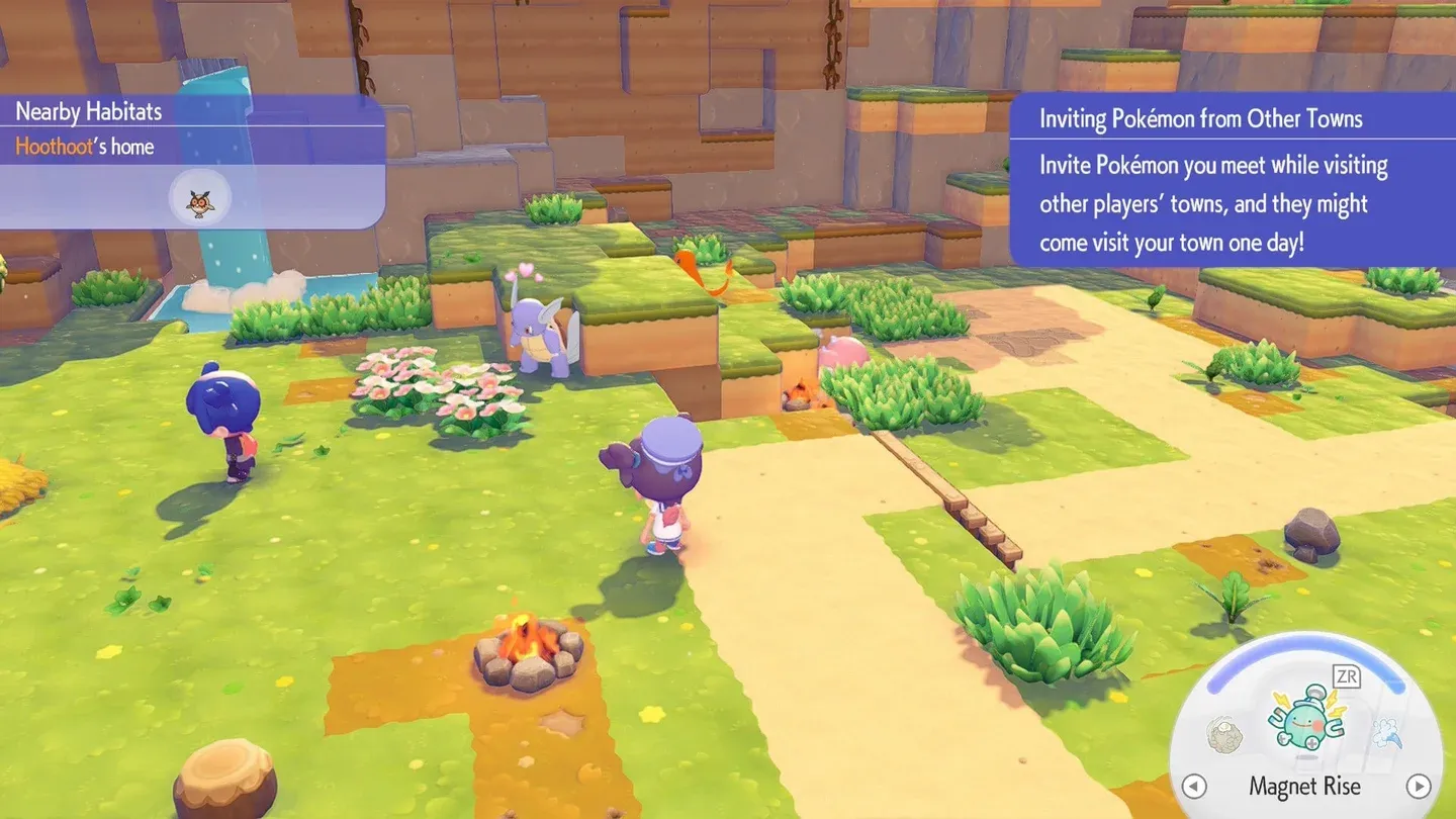 Gifting Star Piece to friend's Pokémon