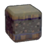 Black spotted cliff rock